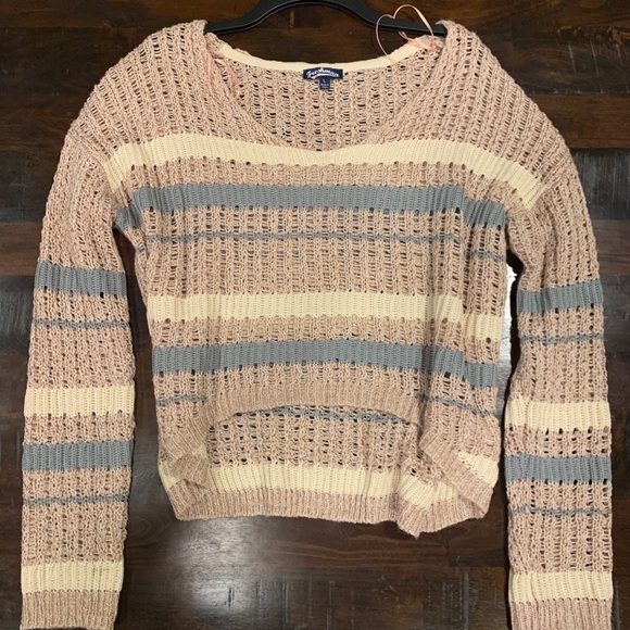 ** SOLD! **Freshman 1996 Cropped Knit Sweater 💕 - Picture 2 of 6